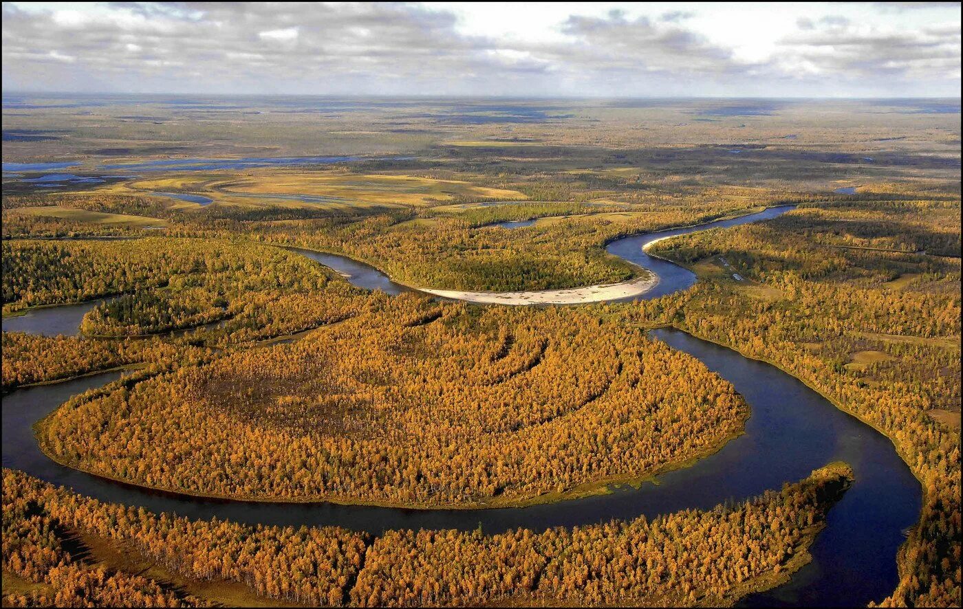 Западно сибирская равнина озера
