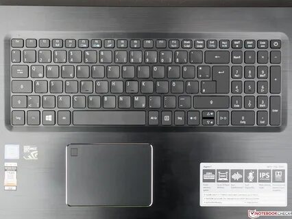 Acer aspire 7 клавиатура