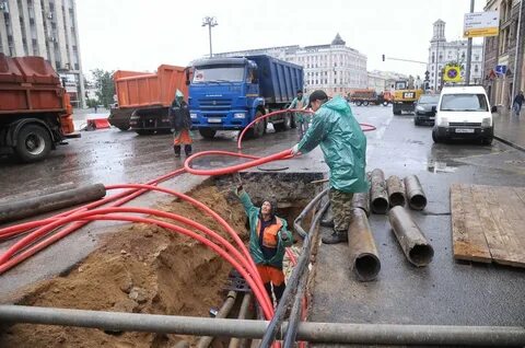 Прокладка кабеля в канализации