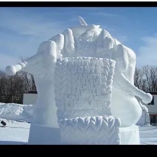 Связать снег