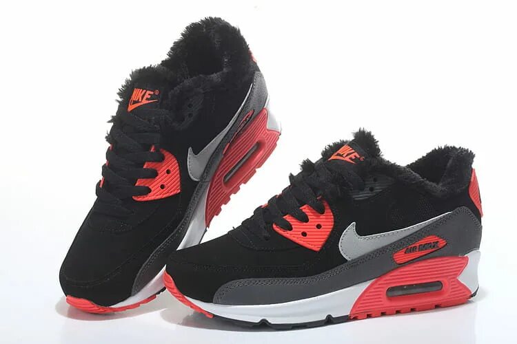 Зимние кроссовки nike с мехом. Кроссовки Nike Air Max 90 зимние мужские. Nike Air Max 90 зимние с мехом мужские. Найк АИР Макс зимние. Кроссовки зимние найк айр Макс.