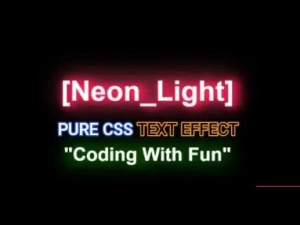 Lights text