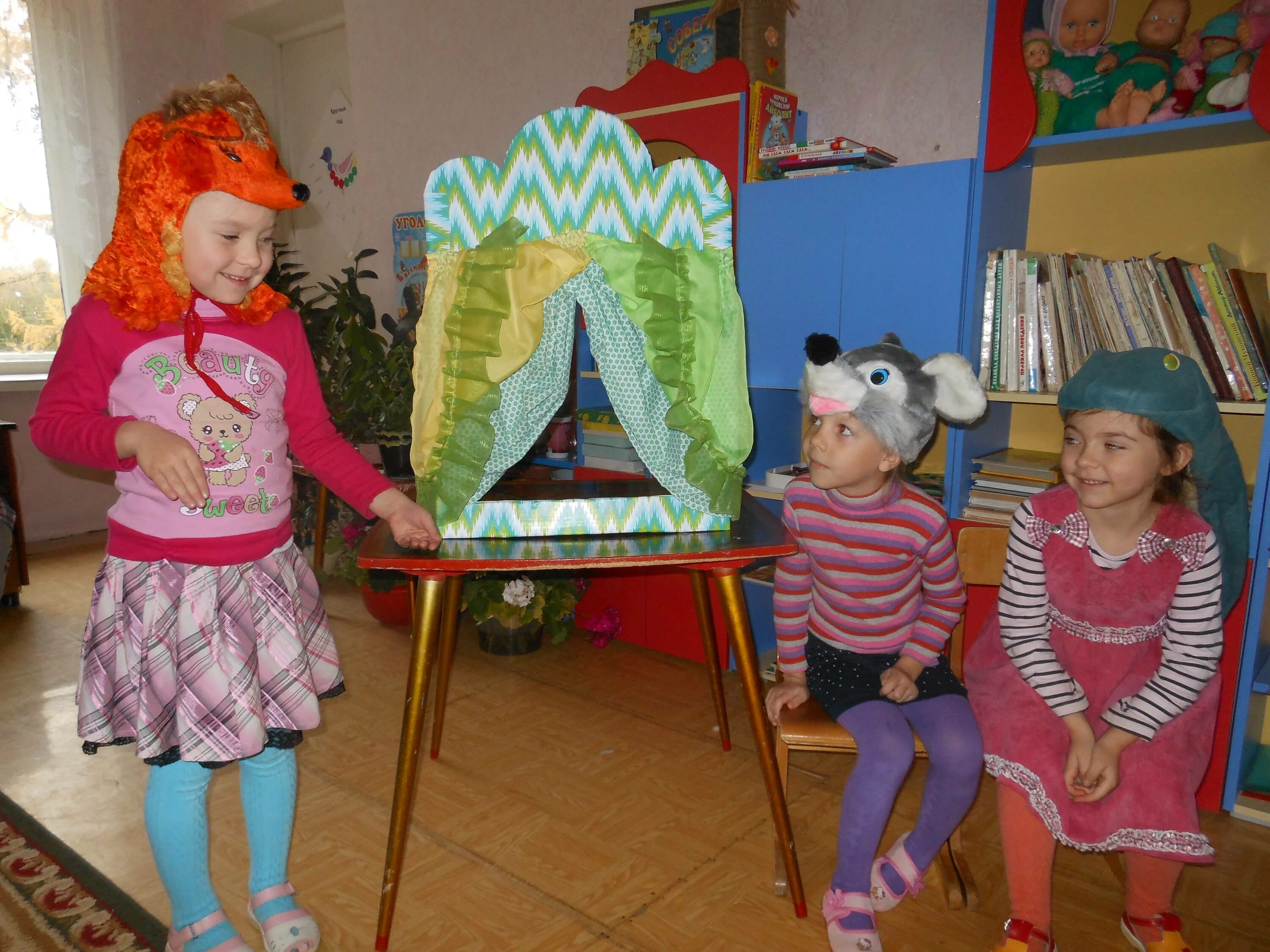Инсценировка сказки в детском саду подготовительная