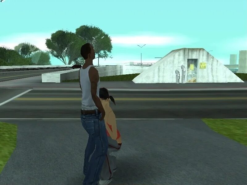 В гта какие девушки. Сиджей с девушкой. подруга сиджея. gta san andreas любовь. машина девушки сиджея.