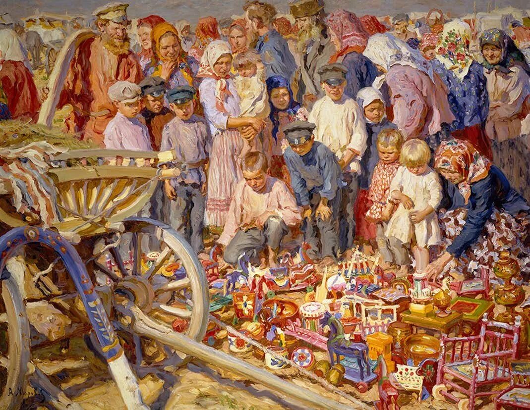 На базар едешь. На базар едешь. Сказочное лето. Лошадка с тележкой. На базар едешь.