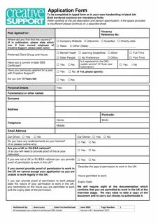 Job form