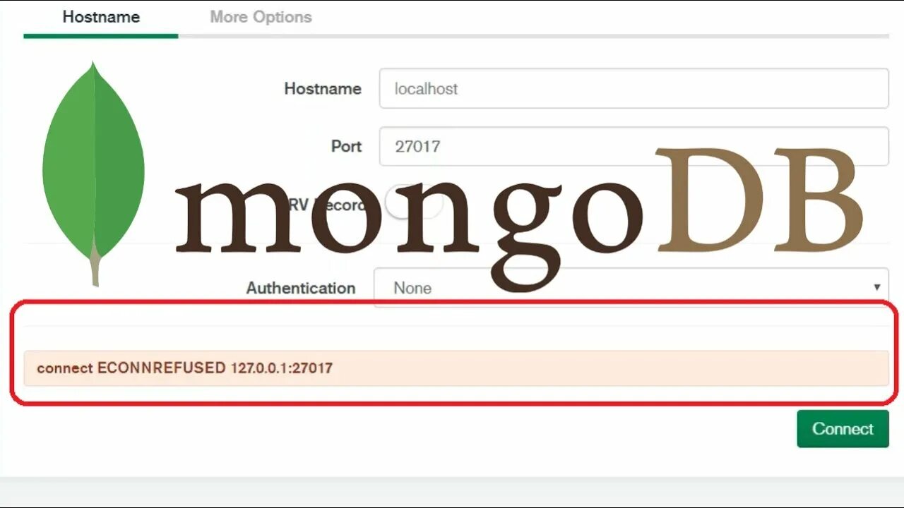 Connect econnrefused. Connect econnrefused 127.0.0.1:27017. mongodb:127.0.0.1:27017. connect econnrefused 127.0.0.1:3000. error: connect econnrefused 127.0.0.1:8080 postman.