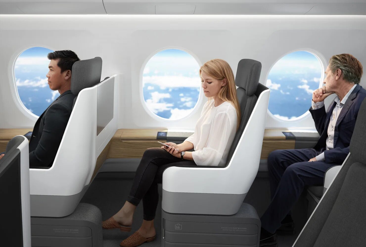 Passenger airplane
