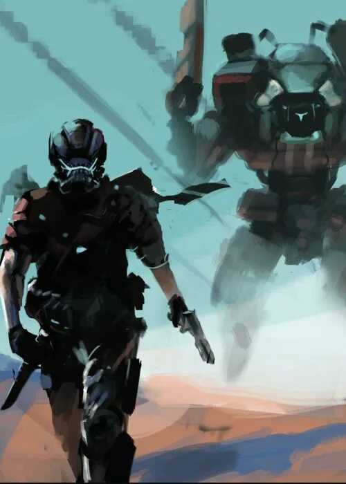 Одна из игр будущего. Titanfall 2 солдаты. кибер солдат арт. футуристические солдаты с видеоигр. концепт арты из игры титанфал.