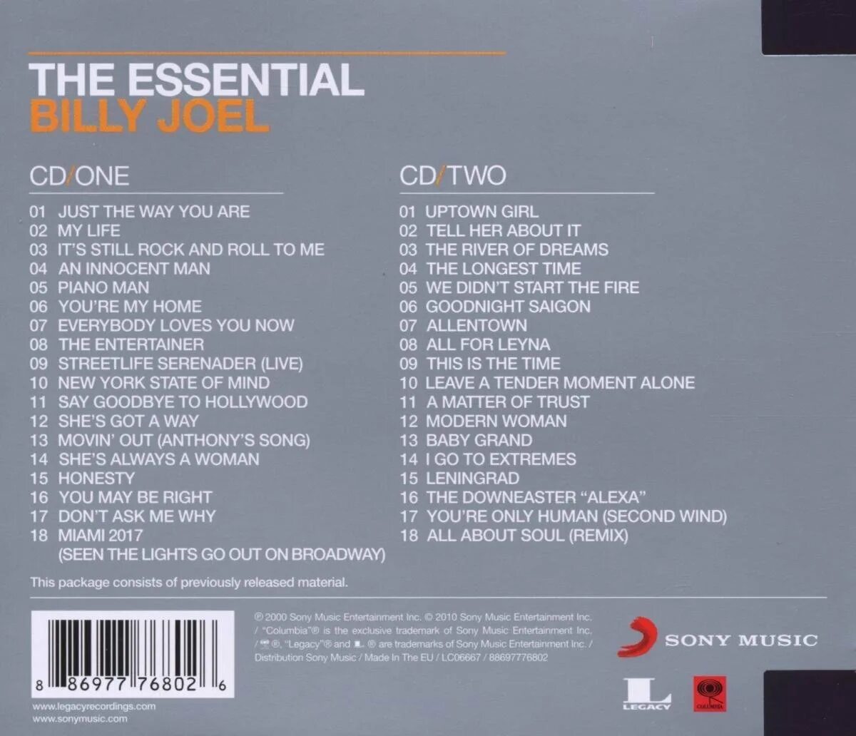 Matter of trust joel. Billy Joel 2001 - the Essential. Billy Joel CD. Billy Joel Turnstiles. Stormfront Billy Joel.