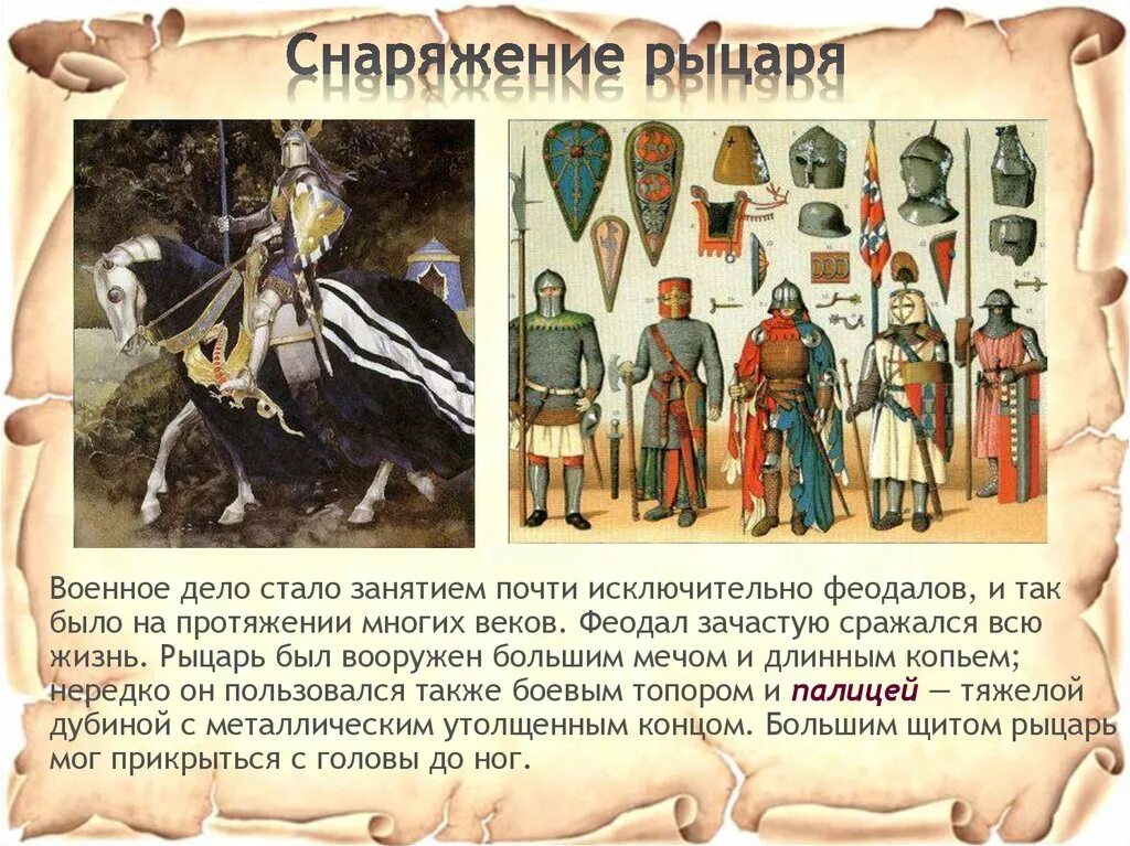 Опишите снаряжение рыцаря замок и его осаду. Снаряжение рыцаря феодала. снаряжение рыцарей фиолада. аряженте рыцарей феодалов. воинские упражнения феодалов.