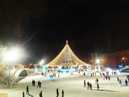 Каток на эспланаде