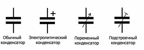 Номинал конденсаторов на схеме
