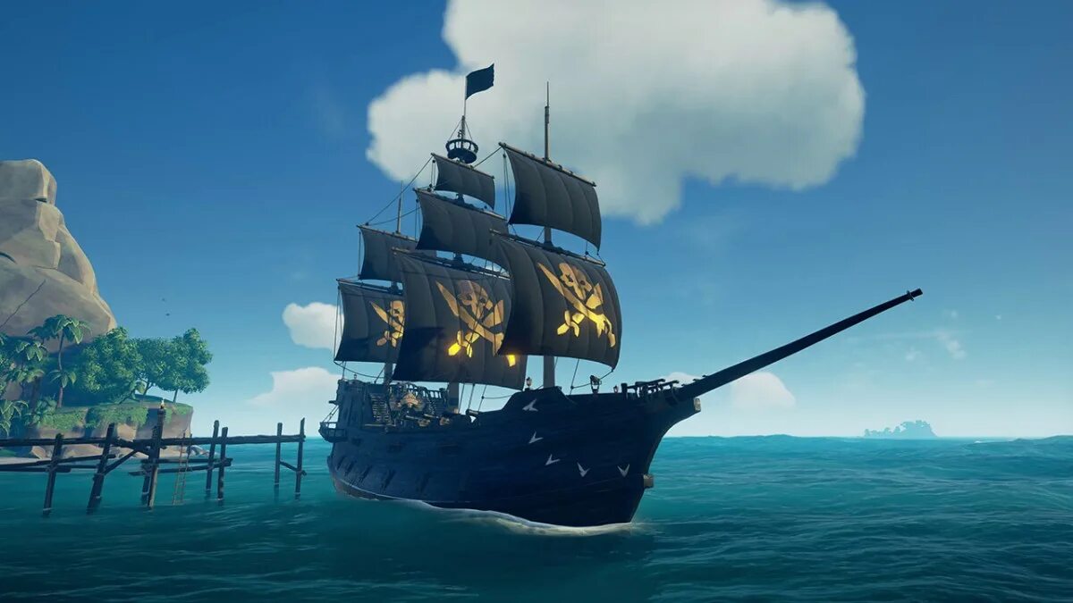 Sea of Thieves черная Жемчужина. Чёрная Жемчужина корабль Sea of Thieves. Чёрная Жемчужина корабль Sea of Rhives. Шлюп черная Жемчужина в Sea of Thieves.