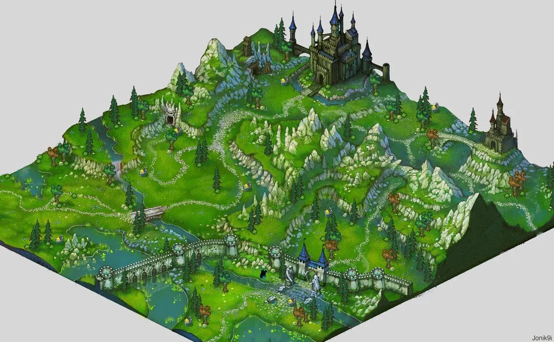Location 3d model
