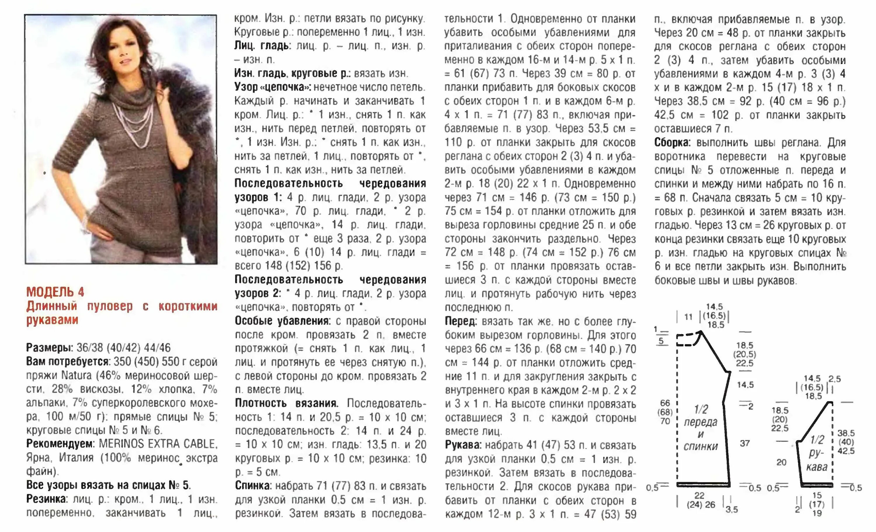 Вязаные кофты спицами для женщин описание. Схема вязания женской кофточки спицами с коротким рукавом. Вязаный джемпер женский спицами реглан схема схемы. Свитер реглан с воротником хомут спицами. Схема вязания полувера с коротким рукавом спицами.