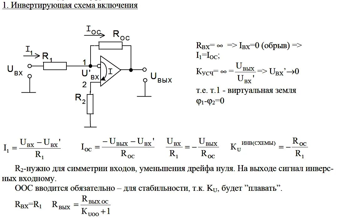 Максимальный входной сигнал. Инвертирующая схема включения операционного усилителя. Усилитель сигнала выхода операционный усилитель схема. Схема инвертирующего усилителя на ОУ. Усилитель постоянного напряжения на операционном усилителе схема.