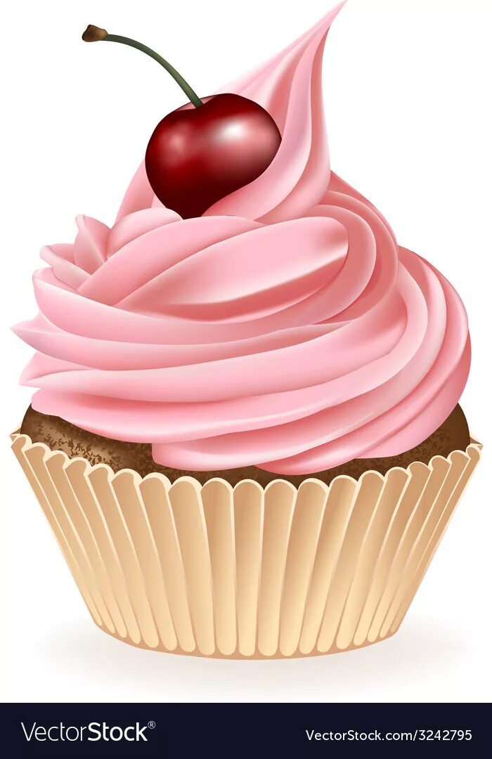 Капкейк вектор. Капкейк вектор Soft. Cupcake vector Cherry.