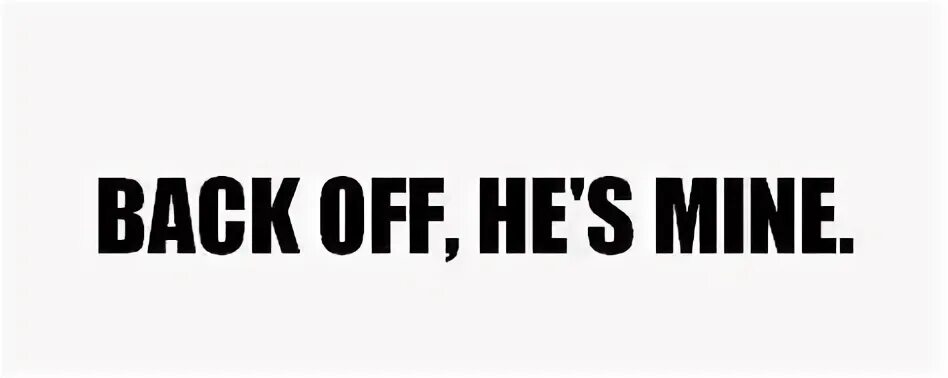 Let him off