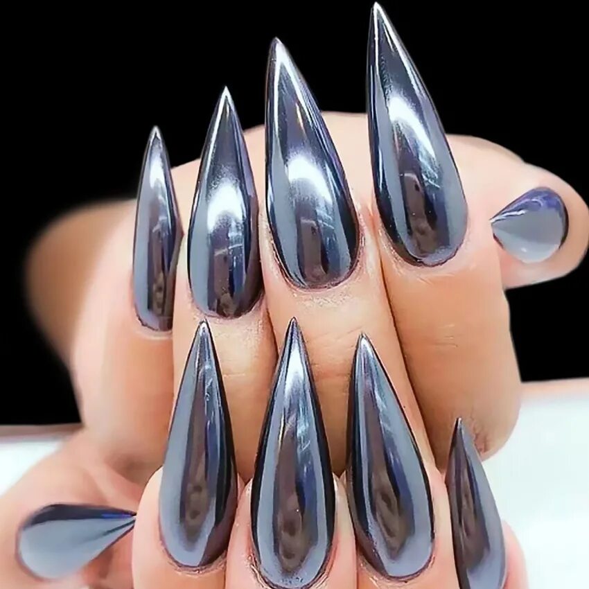 Зеркальный дизайн ногтей. Металлические ногти. Зеркальные ногти. Металлические зеркальные ногти. Серебряные зеркальные ногти.