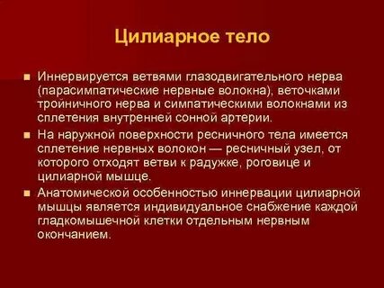 Имеется тела