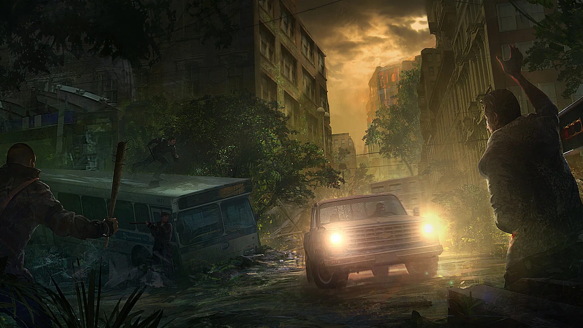 Town of us 3 3 2. The last of us. Город из игры the last of us. Ласт оф АС фон. The last of us фоны.