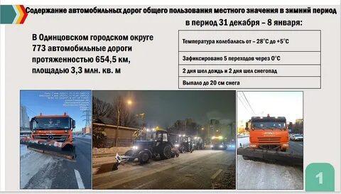 Содержание автомобильных дорог общего пользования