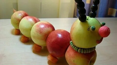 Поделка из яблок в садик - фото и картинки: 77 штук