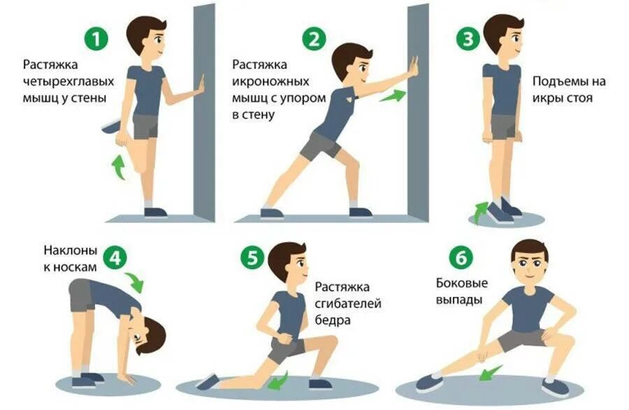 Разминка перед нагрузкой. Упражнения на разогрев перед бегом. Разминка икроножных мышц перед бегом. Упражнения для ног перед бегом. Комплекс упражнений для разминки.