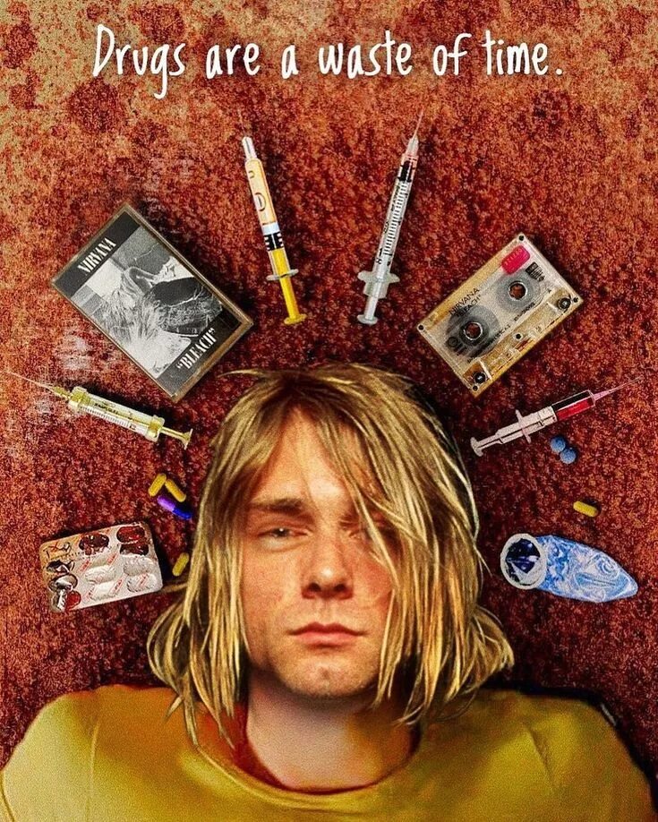 Never-Before-Seen Kurt Cobain Paintings That Reveal New Dimensions Of His Person