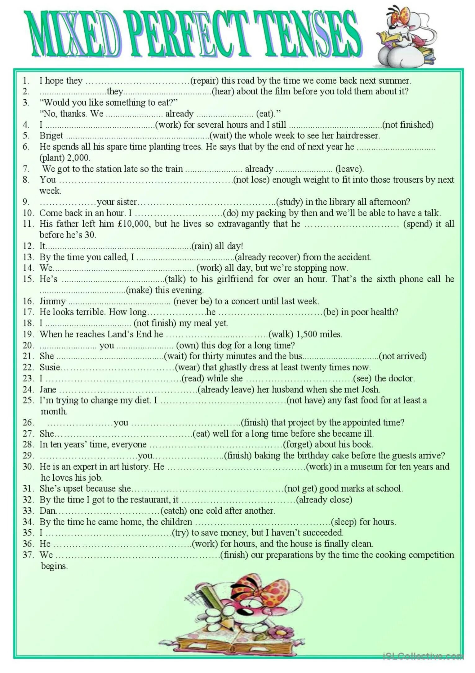 I get good marks. English Tenses упражнения. Паст Перфект континиус Worksheets. Mixed past Tenses упражнения. Present perfect Continuous упражнения Worksheets.