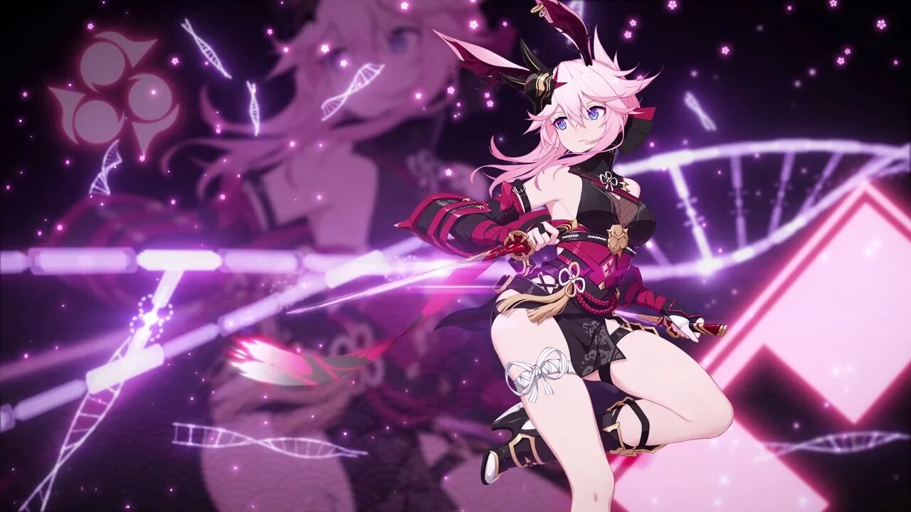 Живые обои хонкай. Honkai Impact 3. Honkai Impact 3 Сакура. Sakura Honkai. YAE Sakura Honkai.