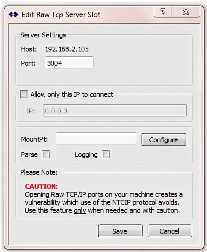 Raw tcp. Raw tcp