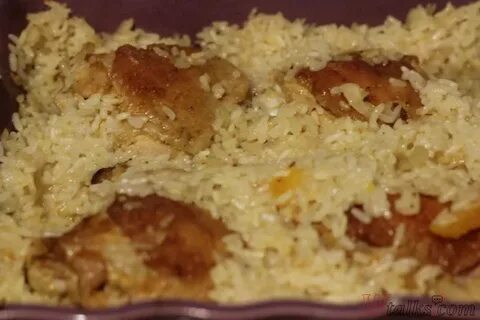 Рецепт риса с бедрышками