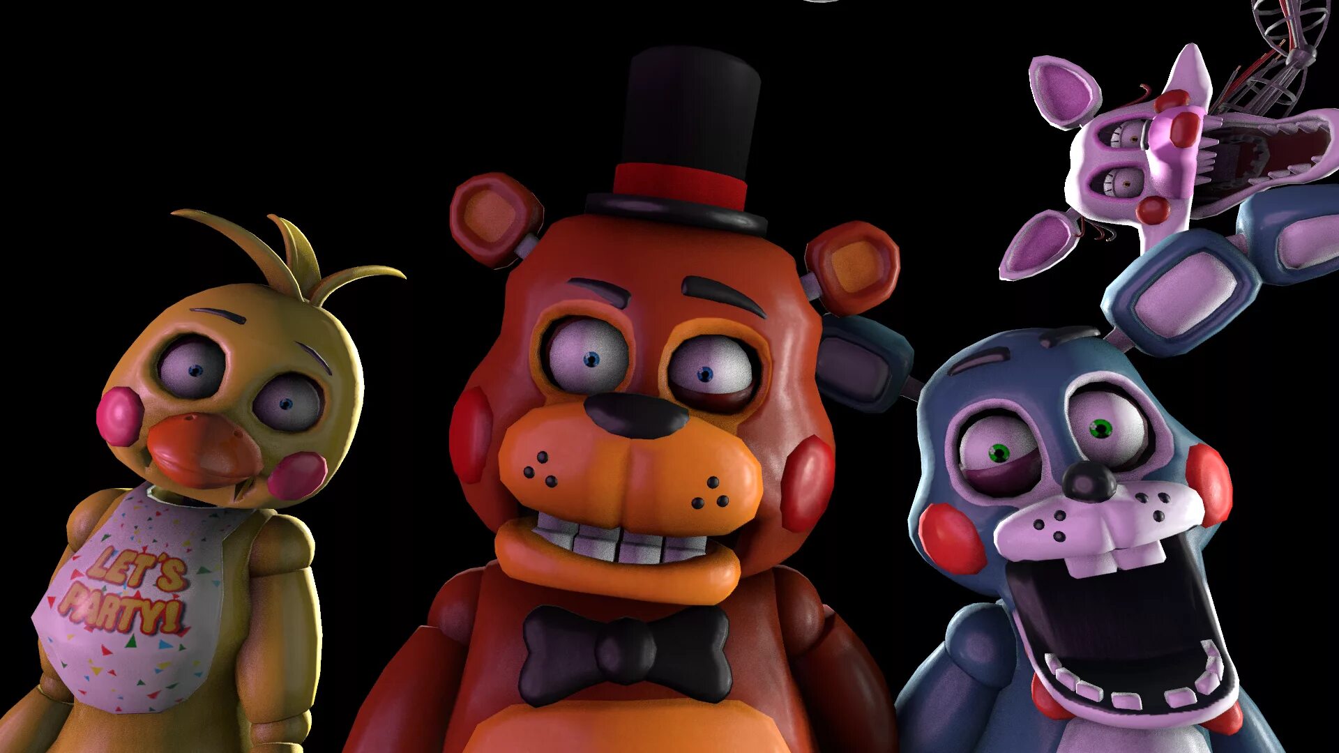 Аниматроники про фредди. АНИМАТРОНИКИ ФНАФ. АНИМАТРОНИКИ ФНАФ 2. SFM FNAF АНИМАТРОНИКИ. АНИМАТРОНИК Фредди.