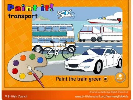 Английский paint