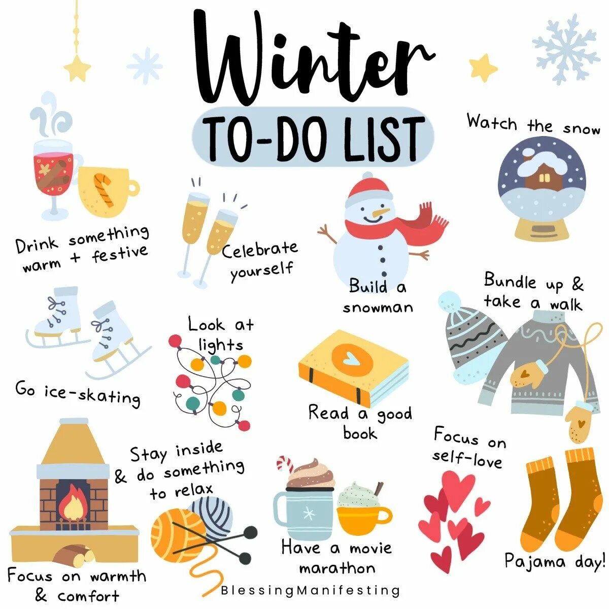 To do list зимний. Зимний Bucket list. Новогодний to do list. Winter Holidays Bucket list. New year what to do