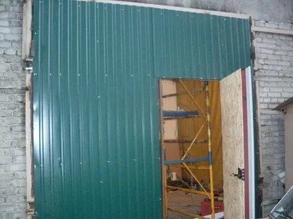 Сделать дверь из профлиста