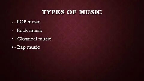 Music topic