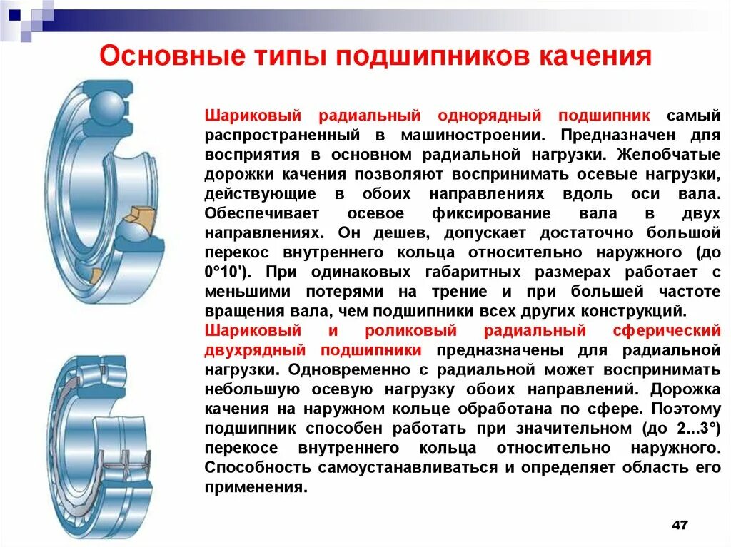 Осевой зазор подшипника роликового подшипника. Подшипник качения шариковый Радиал. Осевая нагрузка на подшипник. Подшипник качения шариковый радиальный однорядный схема.