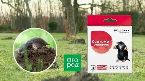 Кротомет от кротов