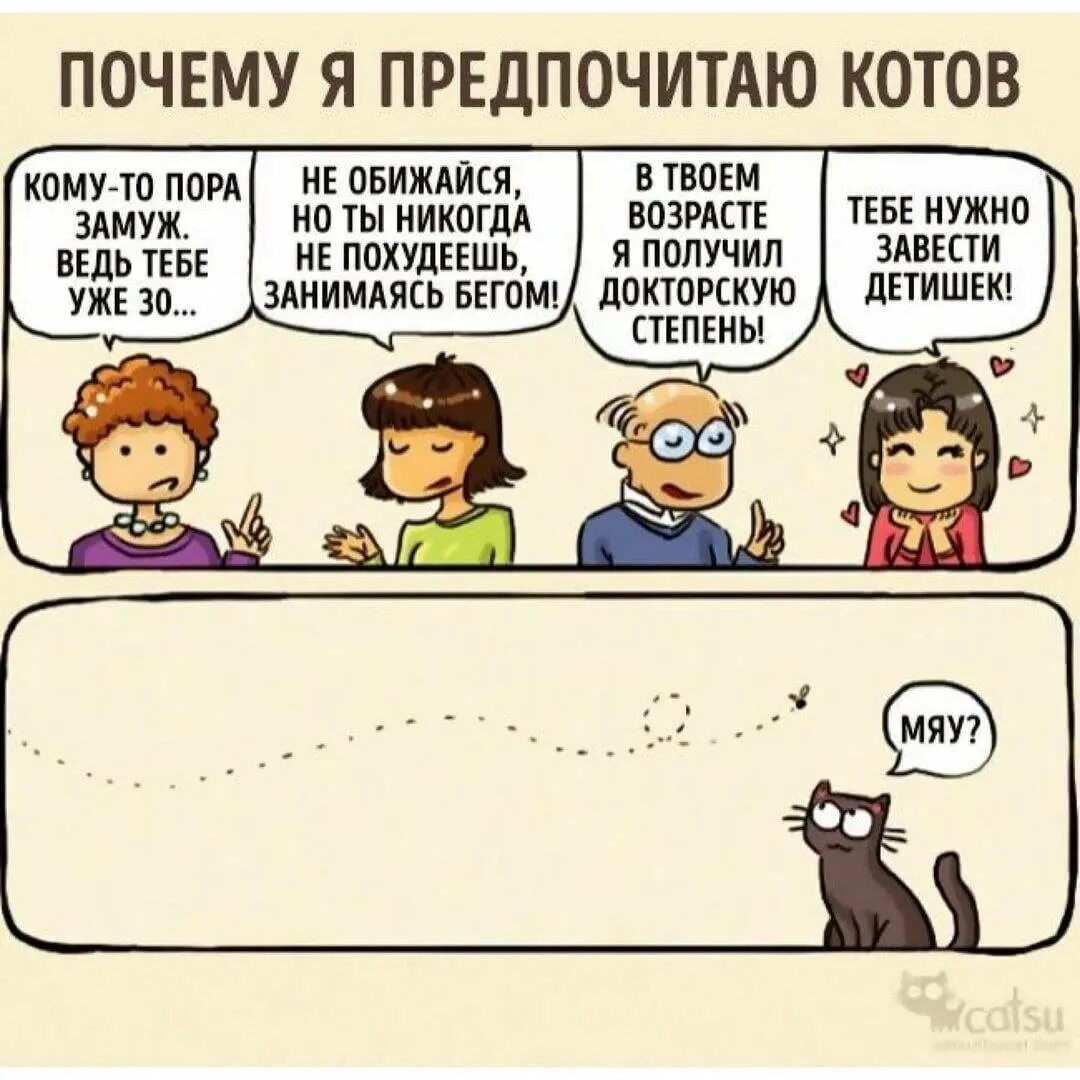 Зачем дома кот. Забавные комиксы про жизнь с кошкой. мемы про жизнь с котом. комиксы про семью котов. причины завести кота смешные.