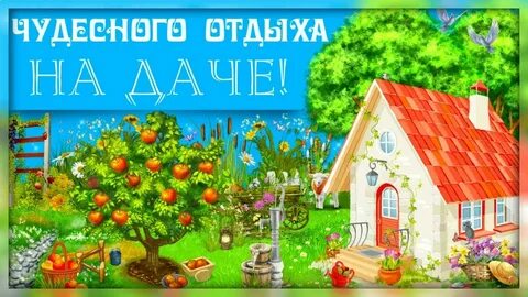 Хорошо на даче
