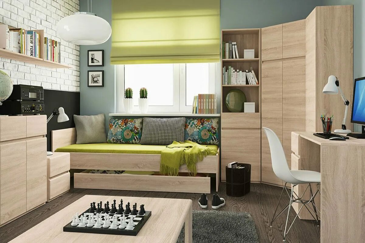 Детская в зеленых тонах. Детская мебель атлантида светлая груша. Гостиная каспиан брв. Комната с мебелью венге. Мебель в спальню светлая.