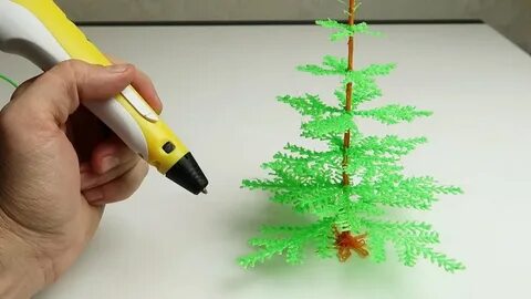 На новый год из 3 д ручки