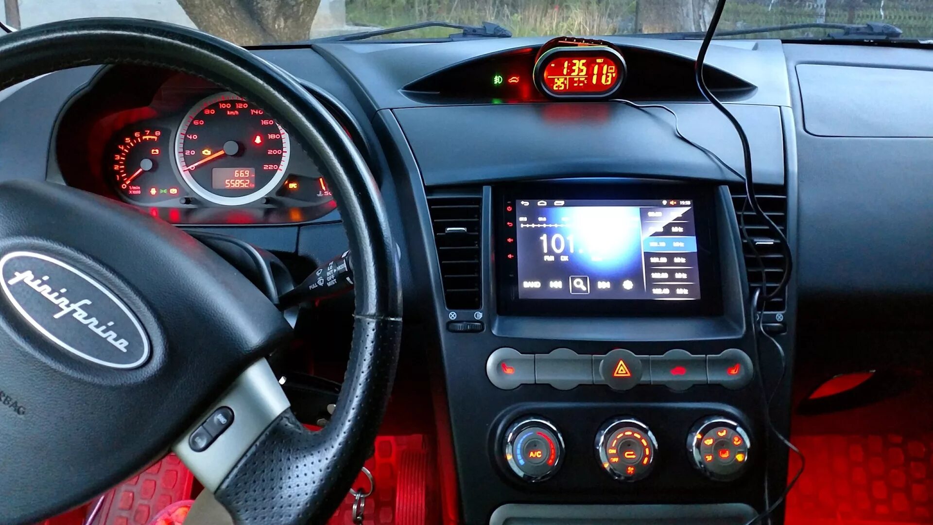 2017.08.11 Замена штатной магнитолы на Android мультимедиа - Chery M11, 1,6 л, 2