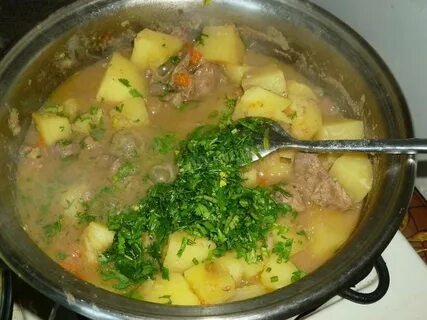 Как готовить суп картошка с мясом