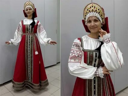 Костюм народный сценический женский