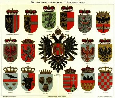 Гербы европейских