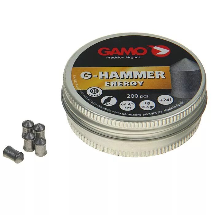 Пули пневматические 5 5 мм. Пули пневматические Gamo g-Hammer 4.5мм 200 шт. Пули Gamo g-Hammer 4.5 мм 1.0. Пуля пневм. Walther Hunter Impact 4,5мм (200шт). Пули Гамо 4.5 Хаммер.